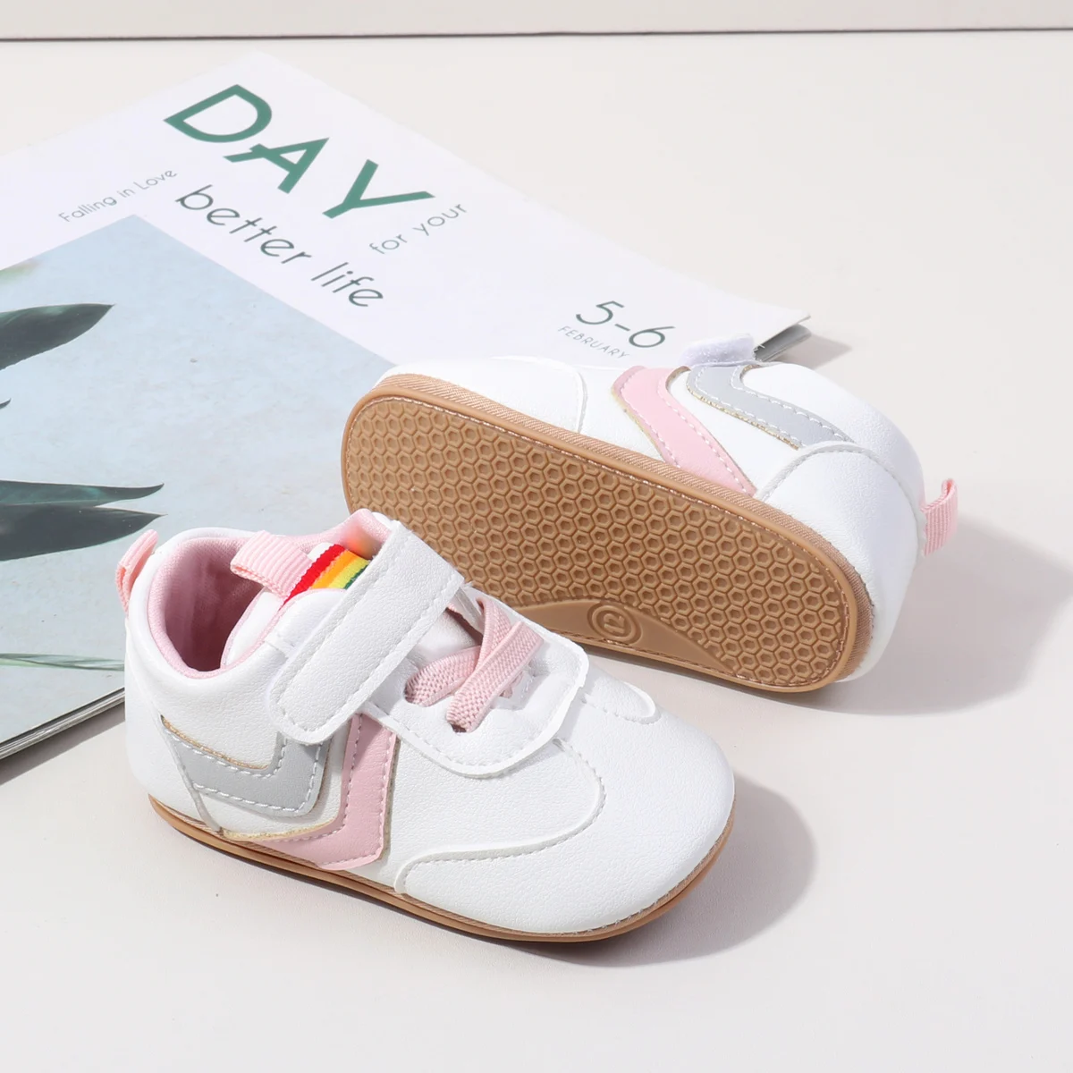 2025 Spring Autumn Style Casual Shoes Unisex High Quality Anti-Slip Soled Toddler Walking Shoe Boys and Girls factory