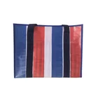 Red White Blue Bag Red White Blue Pp Cotton Lament Shopping Bag Pp Woven Handle Bag