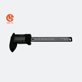 Precision Digital Caliper for Jewelry Black Plastic Electronic Tool & Equipment