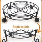 Holder Plant Selling High Quality Metal Pot Mover Caddy -With Replaceable Wheels And Feet For Pot Holder Plant Mover