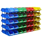 Bin Parts Bin Giant Big Front Opening Warehouse Picking Plastic Stackable Small Parts Storage Box Bin