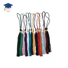 School Uniform School Purple Shiny Graduation Hat For School Uniform With Tassels