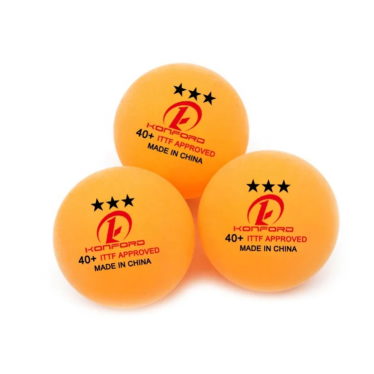 Pack Of 6 Table Tennis Balls 3 Star Pong Balls For Competition Training Practice 