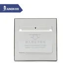 Key Light Switch P Series Light Gold 30A Key Card Switch Low Frequency Style Electrical Wall Switch