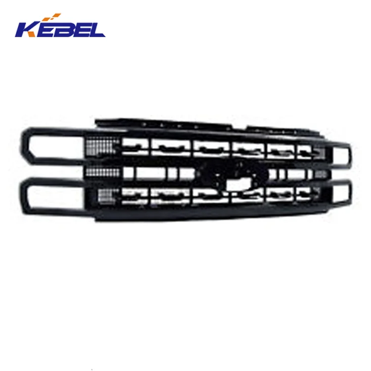 Customized Front Grille for Ford F250 2024 Upgrade Your Truck's Look Baked Lacquer Black and Dumb Black details