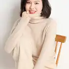 Cashmere Luxury Autumn And Winter Thin Ladies Knit Cashmere 100% Women's Luxury Sweater