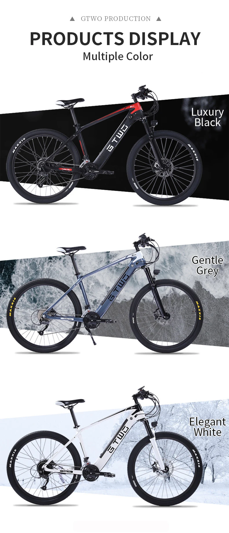 350W Bafang 21 Speeds Hydraulic Road Electric Bike With GPS Speedometer TSMB10 0