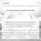 Cream Facial CASNER Salicylic Acid Anti-Acne Cream Acne Scar Remove Treatment Cleansing Facial Mask For All Skin
