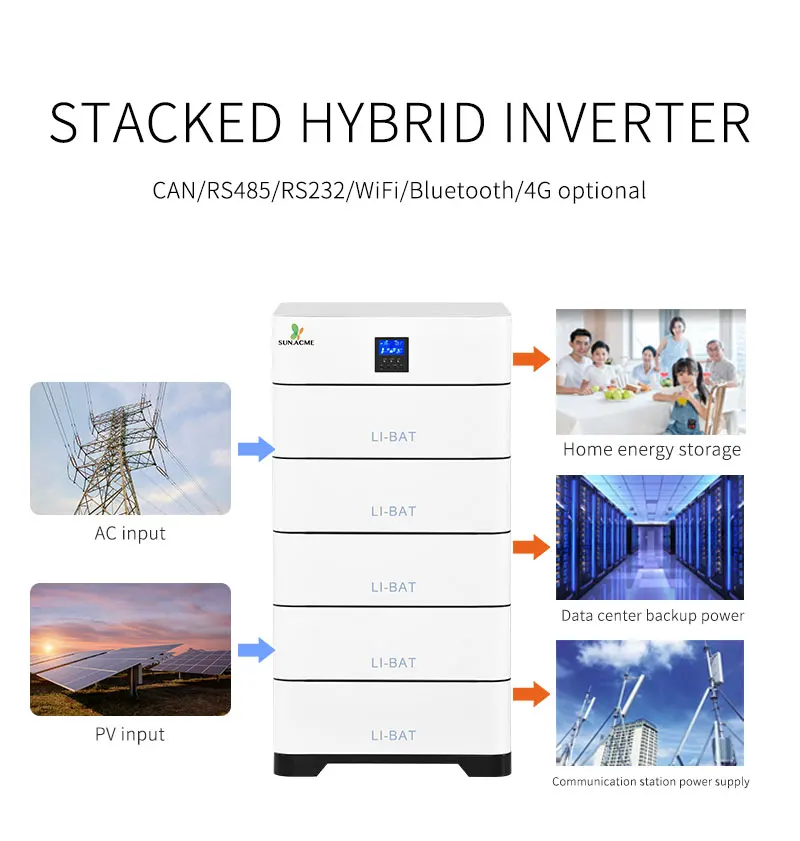 Sunacme 2023 New High Voltage Stacked Lithium Battery 51 2v 5 12kwh 10