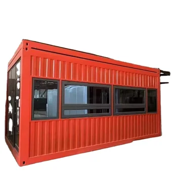 High cost performance prefabricated eps houses modified coffee container house restaurant cafe turnkey container home