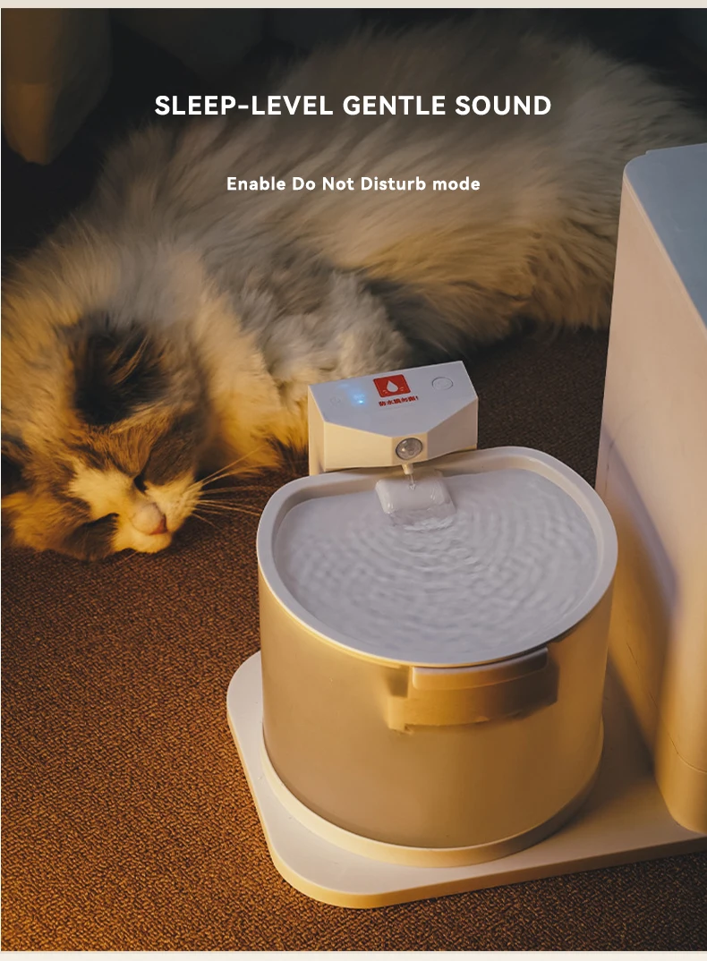 2in1 Pet Food Water Feeder Constant Temperature Wireless Water Dispenser Circulating Water Low Noise Pet Supplies for Dogs Cats supplier