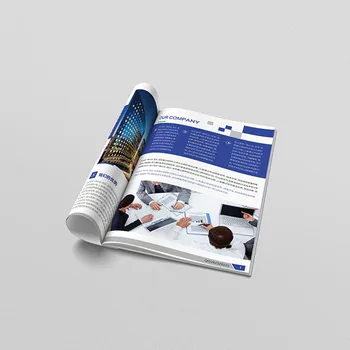 Hot Sale Advertorial Booklet Cardboard Catalogue Instruction Manual Flyers Leaflet Magazine-Premium Paper Material