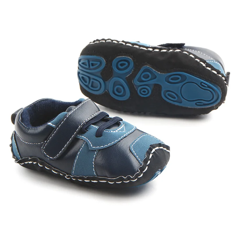 Spring and Autumn New Dark Retro Maze Bottom Baby Non-slip 0-1 Year Old Infants Shoes details