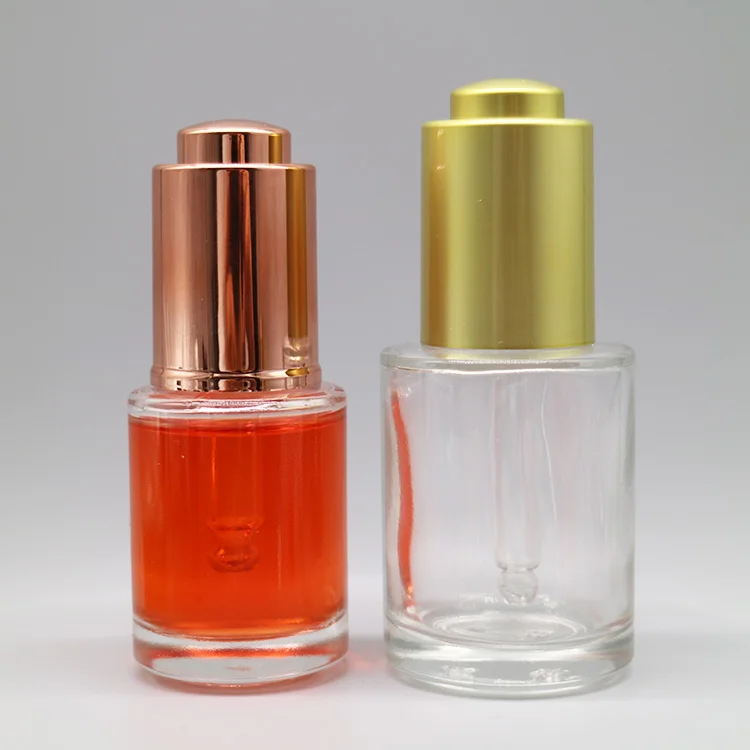 玻璃化妆旅行化妆品样品容器迷你10毫升8毫升空面部处理油瓶与玻璃
