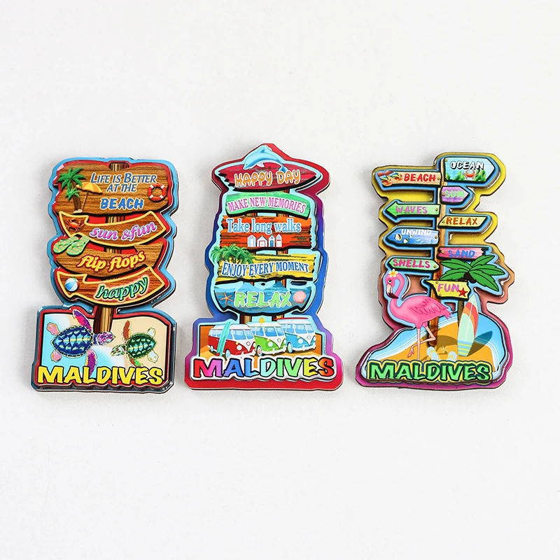 Gifts & Souvenirs MYANMAR WOODEN MAGNET 