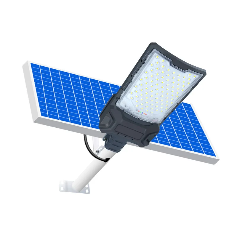 Best Selling Outdoor Waterproof IP65 SMD 60W/100W/200W LED Solar Street Light All-in-One Induction Lamp for Road Use