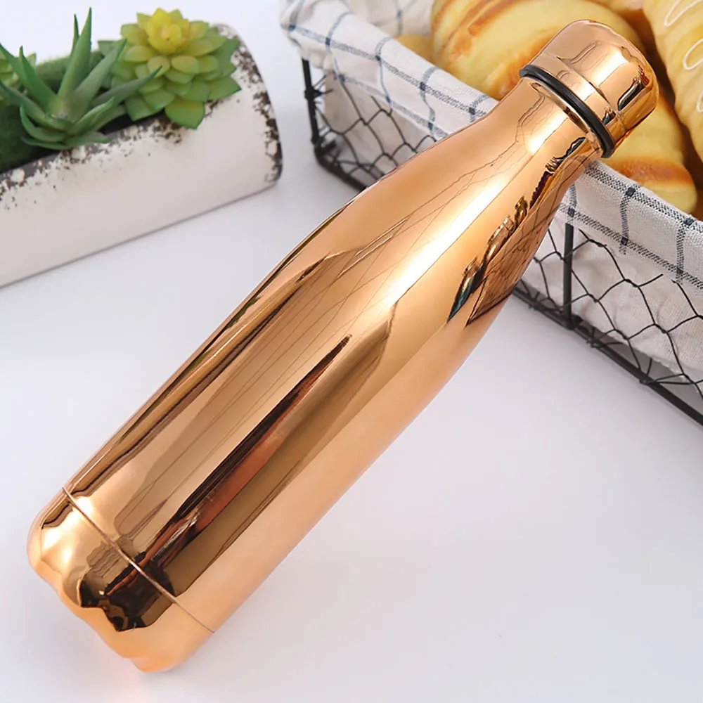750ml flask bottle thermos 304 stainless steel drinking water bottle vacuum insulated