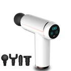 Electronic Digital Gun Massager 2021 Amazon Trends Electronic Mini Massage Gun 32 Speed Digital Fascia Gun