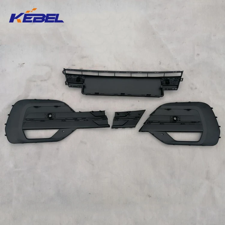 Gloss Black Automotive Body Kit Grille Set Auto Parts Car Grills for Volkswagen Transporter T6.1 2019 details