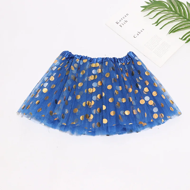 Girls Fluffy 2 18 Years Chiffon Pettiskirt Solid Colors Tutu Skirts