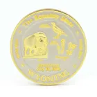 Coin Top Sale Manufacture No Minimum Order Custom Collectible Coin Minting Metal Fine Silver Trump Coin Purse