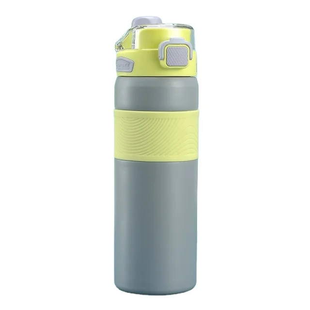 Stainless Steel Insulation Thermos Bouncing Large Capacity Drinking Coffee Flask Bottle