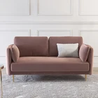 Back Gray Hot Sale European Style Recliner Indoor Furniture High Back Mysterious Gray Colour Fabric Sofa