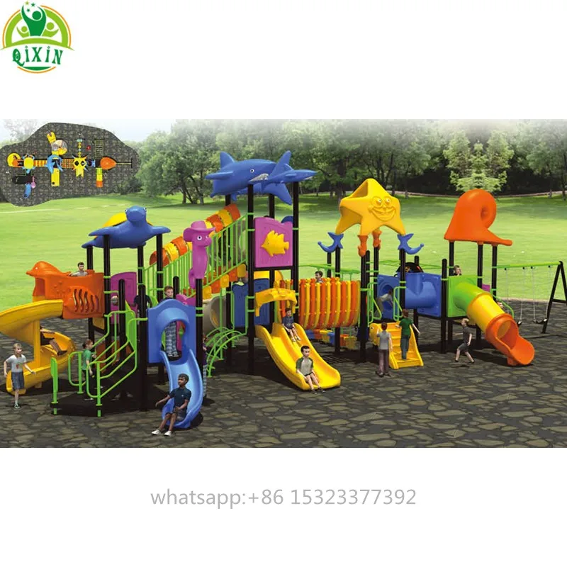 large outdoor playground set