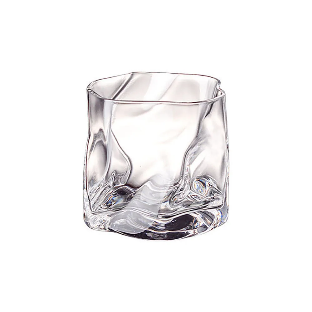 hot selling 260ml special shaped glass water whiskey cup home office juice cup bar drinking cup