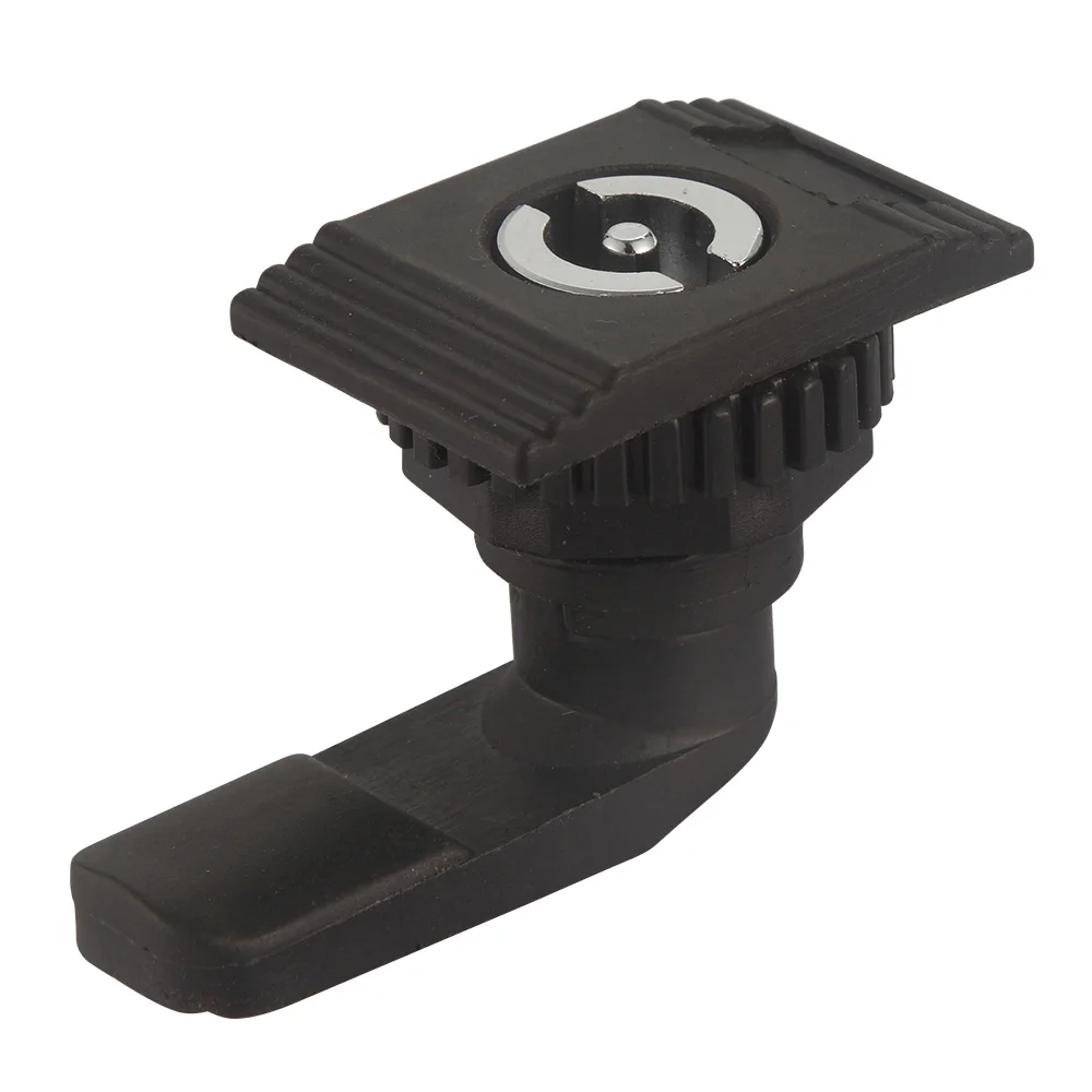 Safety Cam Lock for Cabinets Mailboxes & Toolboxes with Key Unlock Quality Plastic Hardware Fitting details