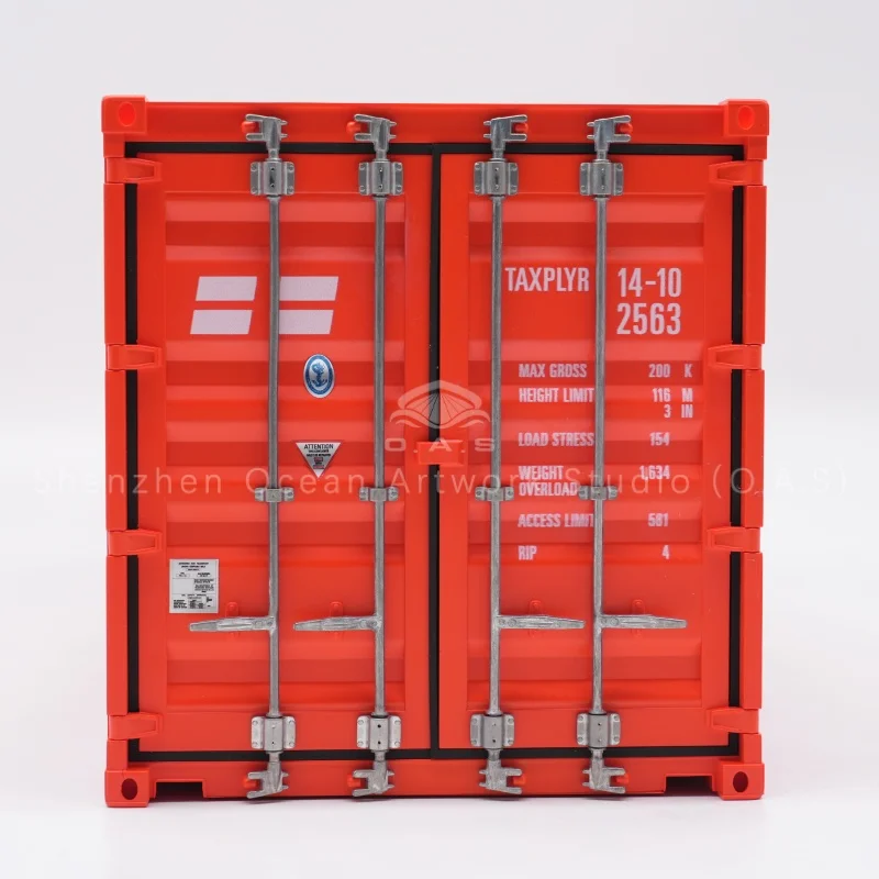 loas container model factory customized scale120 plastic crafts shipping boxes   taxplayer container model-10