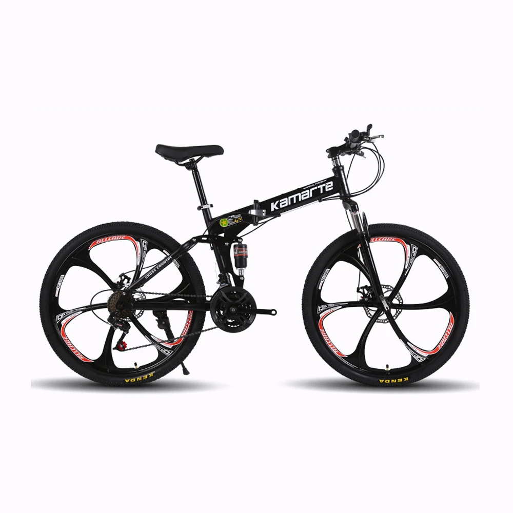 lightweight folding mountain bike