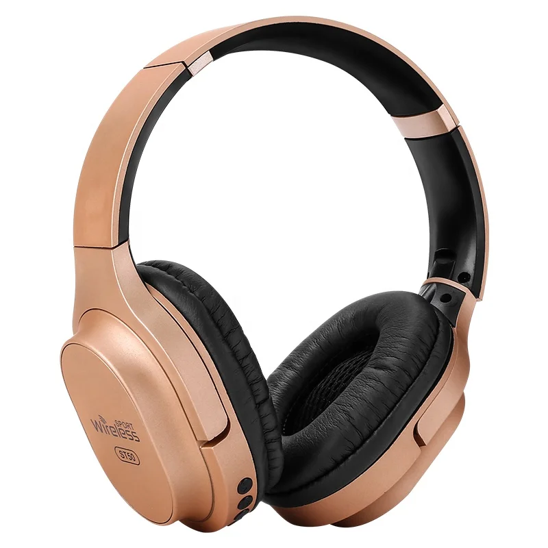 Bt Headphone Headset Earphone 