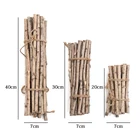 Unfinished Natural Wood Branches Wood Log Sticks For DIY Craft