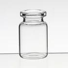 Round Vials Wholesale Durable Laboratory Liquid Powder Low Borosilicate 10 Round Bottom Injection Glass Vials