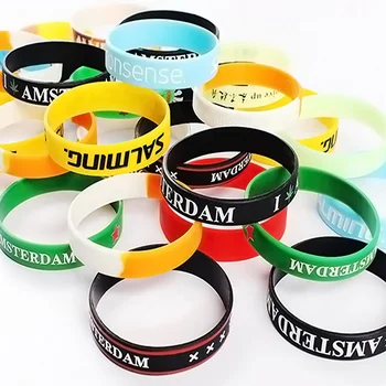 Cheap Custom Fashion Music Rubber World Cup Bracelets Wrist Band Led Silicone Wristband For Event