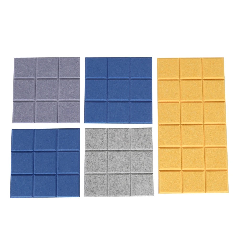 Flame retardant polyester felt sound-absorbing board soundproof board music put kindergarten cinema