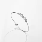 Charms Bulk Wholesale Designer Bangle Charms Bulk Bangles Jewelry Women Stainless Steel Women Zircon Bangle Bracelet