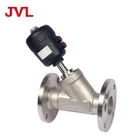 Valve Control Valve JVL Plastic Head Air Control Pneumatic Stainless Steel Angle Seat Valve
