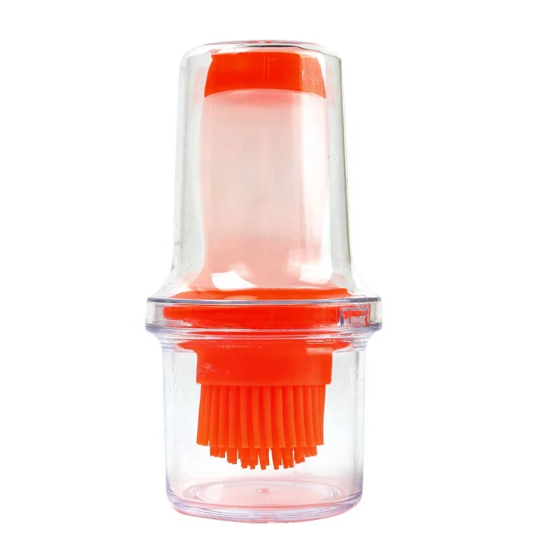 Barbecue Oil Brush Silicone BBQ Honey Oil Bottle Baking Brushes Liquid Oil Pen Cake Butter Bread Pastry Cooking