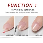 Nail Repair Free Sample Nail Salon 10g Uv Led Nail Repair Nail Fiber Builder Gel