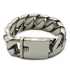 Stainless Steel Mens Jewelry Wholesale High Quality Silver Tone Stainless Steel Punk Heavy Mens Jewelry