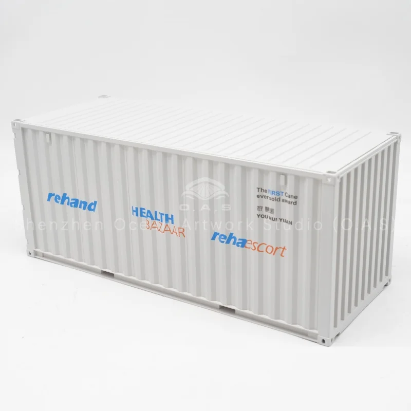 loas container model factory customized scale120 plastic crafts shipping boxes rehand container model-11