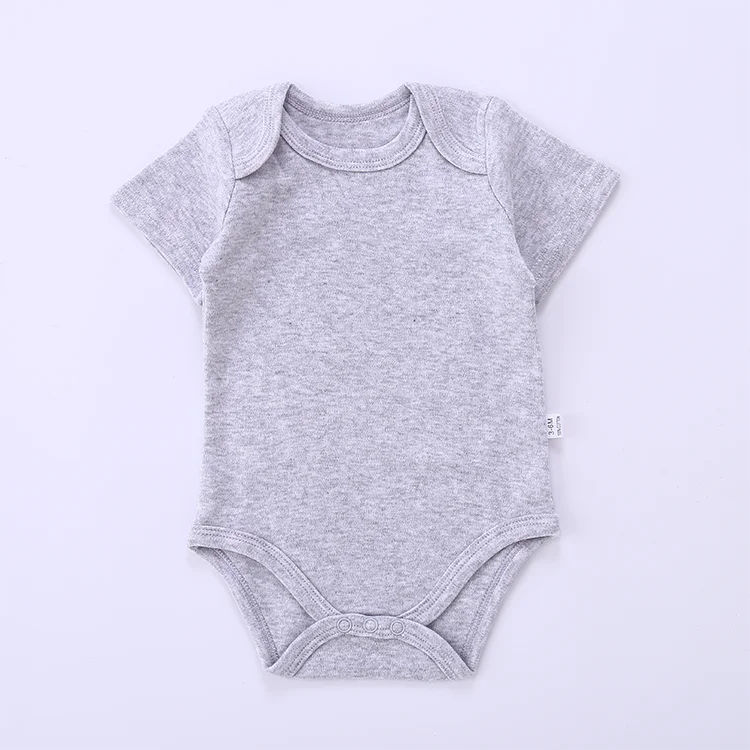 manufacturer Newborn 100% cotton in-stock baby bodysuit