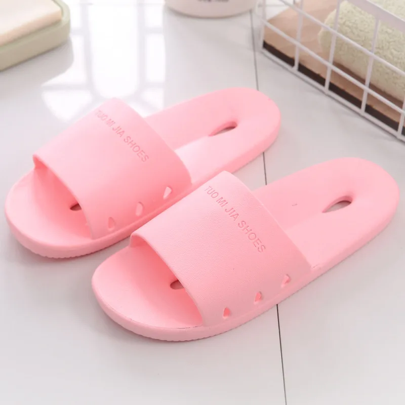New couples bathroom soft non-slip indoor soft soled slippers
