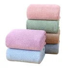 Towel Home Customize Logo Solid Color Bath Towel Set For Home And Hotel