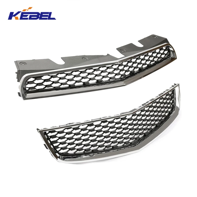 Chrome Front Grille GM1200622 OEM GM1200621 American Type Car Grills for Chevrolet Equinox 2010 2011 2012 2013 2014 2015 supplier