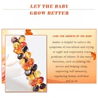 Amber Amber Baltic Amber 33-38cm High Quality Baby Toy Mola Necklace Bracelet Set