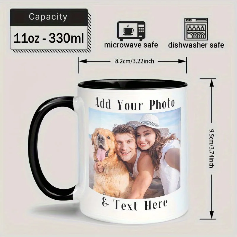 Sublimation Blank 11oz Ceramic Mug White Sublimation Mugs for Coffee 11oz Mugs Sublimation Ceramic