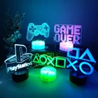 Lamp Led Led Action Figure 3D RGB Lamp LED 3D Illusion Night Light Luminaria Pikachu 7 Color Change Table Lamp